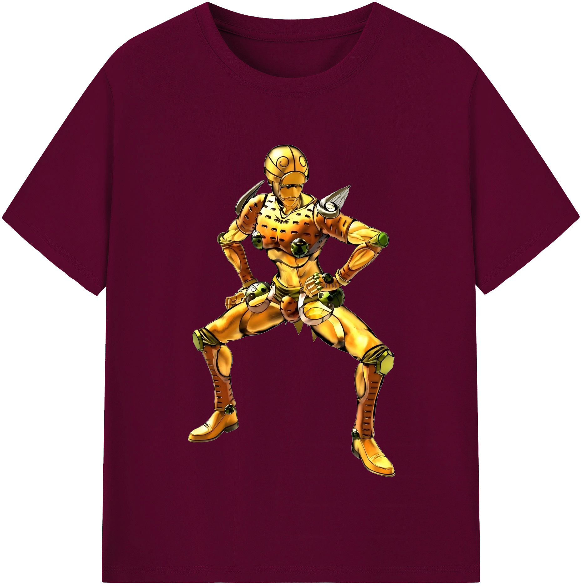（画像用） ジョジョの奇妙な冒険 ジョルノ?ジョバァーナ JoJo's Bizarre Adventure Giorno Giovanna レディースカジュアルプリントTシャツ（綿100％）